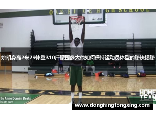姚明身高2米29体重310斤腰围多大他如何保持运动员体型的秘诀揭秘