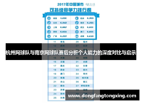 杭州网球队与南京网球队赛后分析个人能力的深度对比与启示