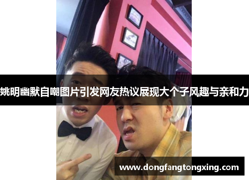 姚明幽默自嘲图片引发网友热议展现大个子风趣与亲和力