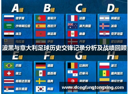 波黑与意大利足球历史交锋记录分析及战绩回顾